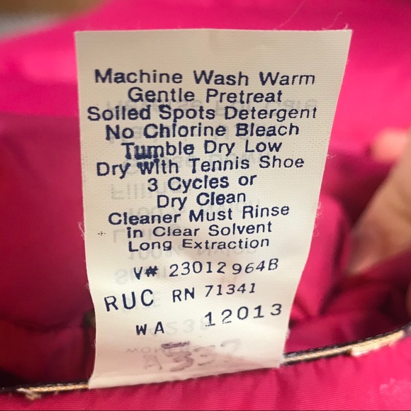 Woolrich Puffer Vest Pink Vintage Size M - Picture 7 of 7